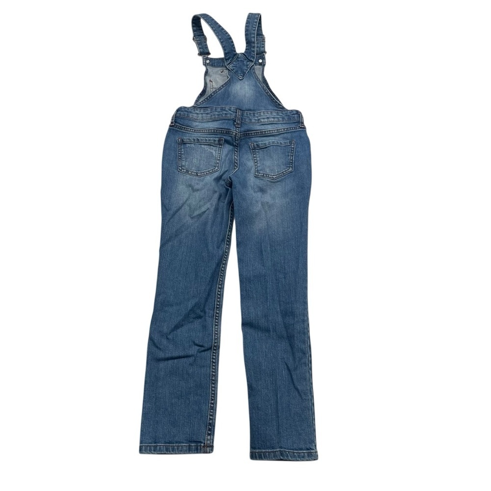 Gap kids girls overalls size medium cute distressing - Picture 2 of 10